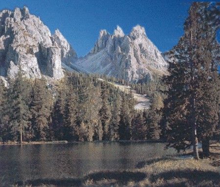 Sentiero Bonacossa - lago d'Antorno